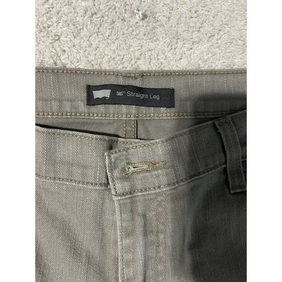 Levi's 505 Straight Leg Jeans Women's Size 14 M Gray Denim Pockets - Picture 6 of 11